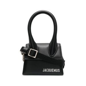 Jacquemus Le Chiquito Bag Leather Black Leather Handbag (Pre-Owned)